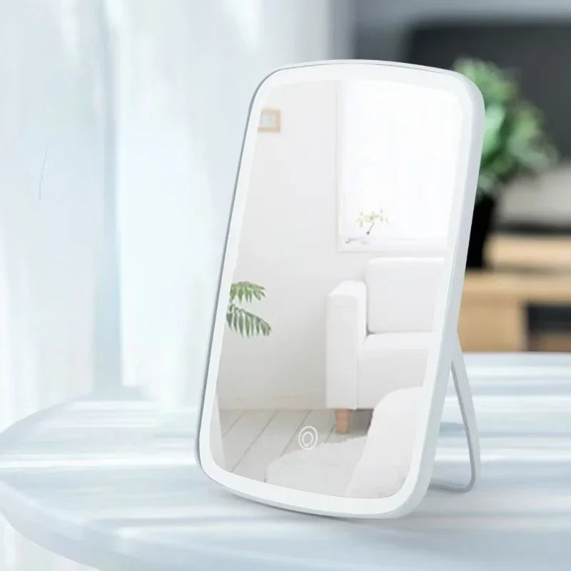 Modern Rectangular LED Table Mirror
