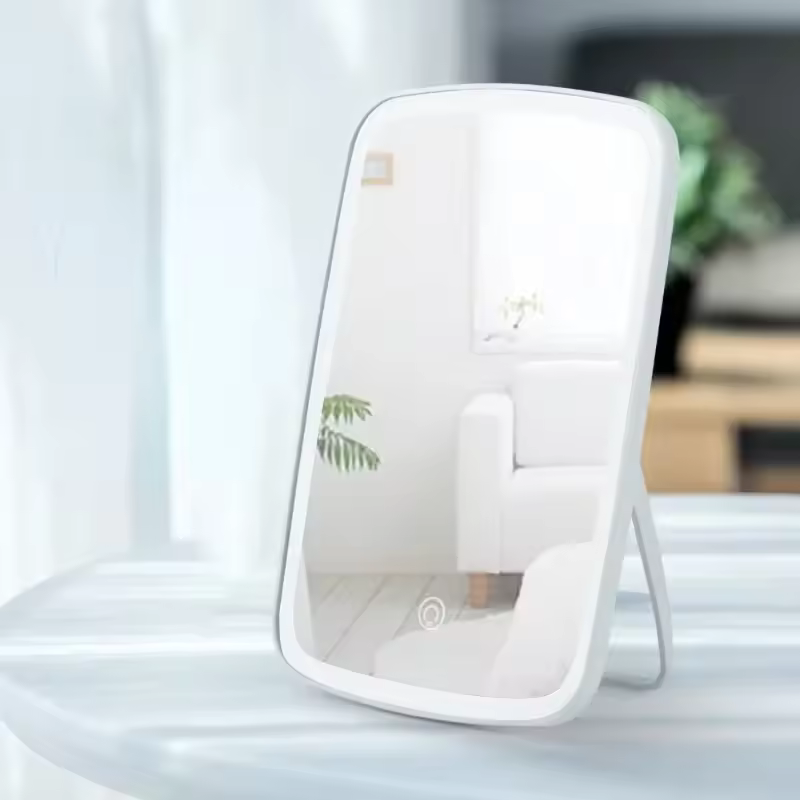 Modern Rectangular LED Table Mirror