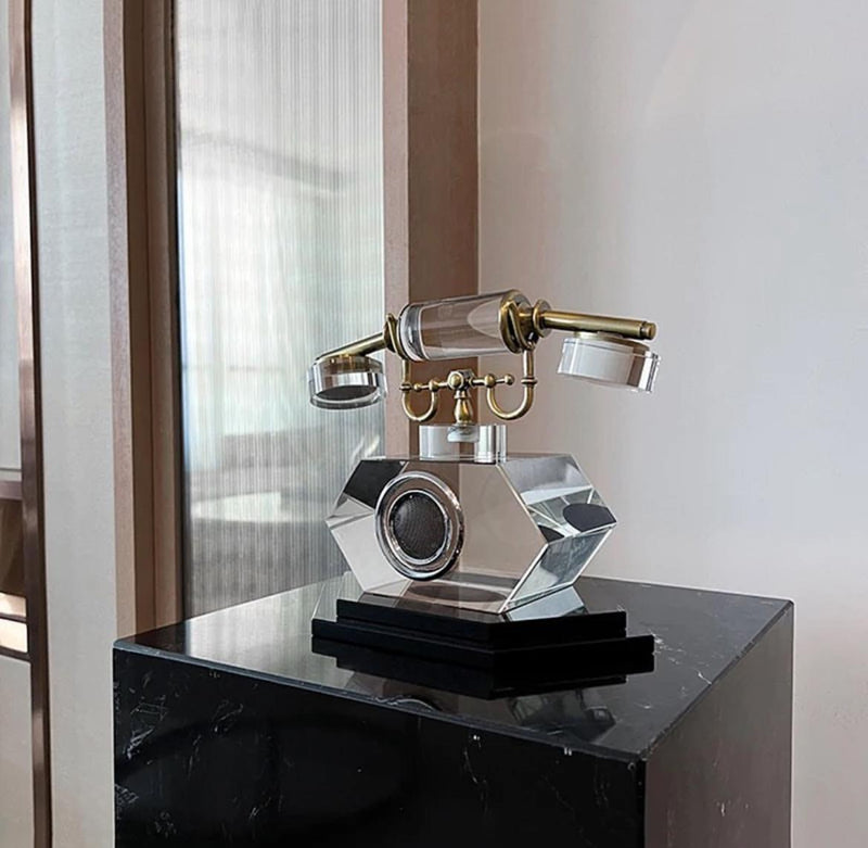 Luxury Crystal Table Telephone