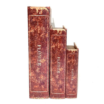 Retro Book Storage Set 3pcs