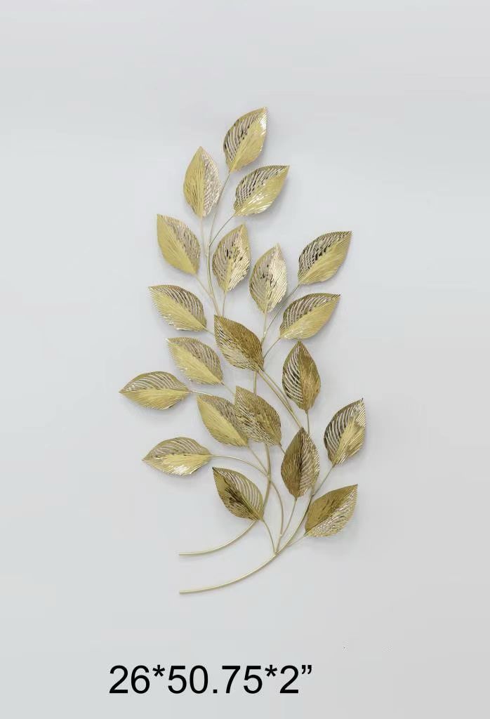 Decorative Metal Wall Leaves