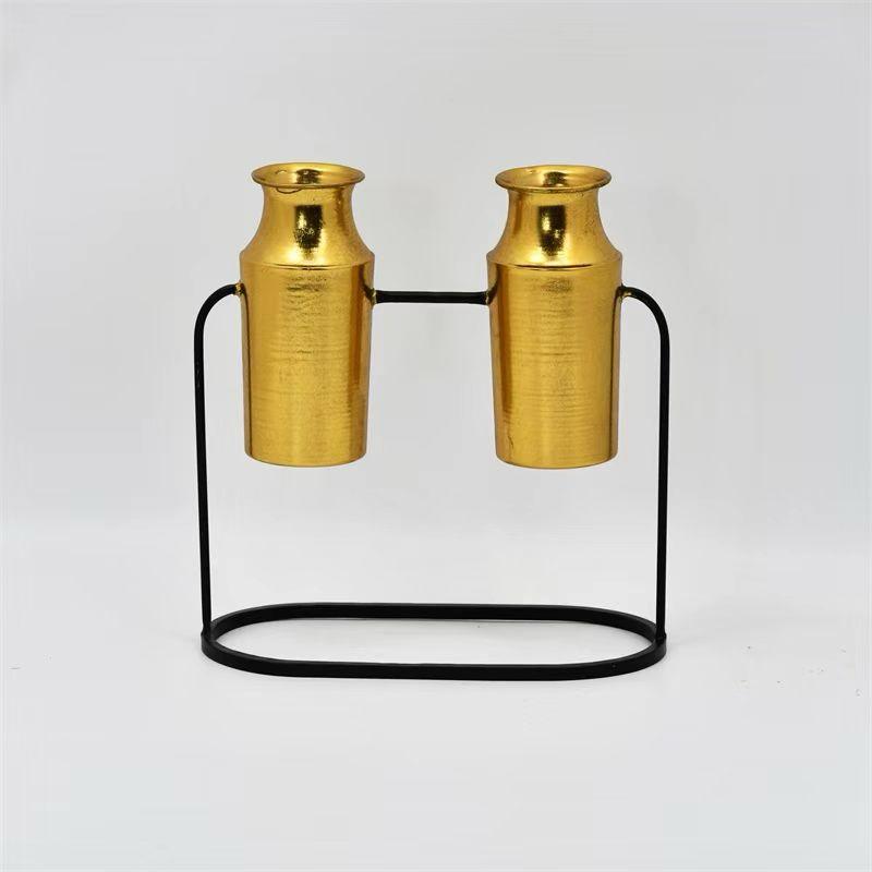 Perforated Floral Flask
