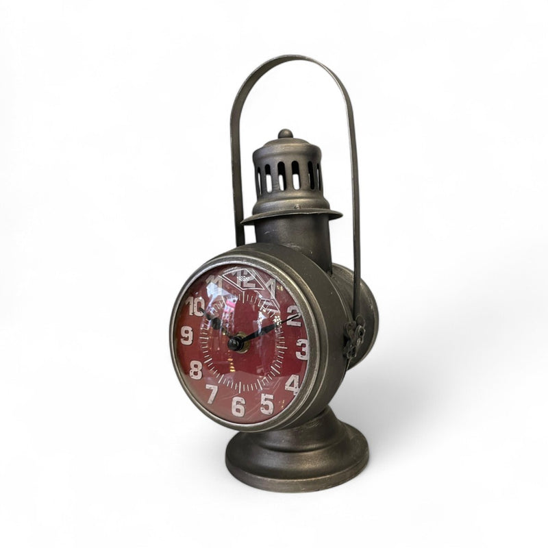Antique Lantern Table Clock