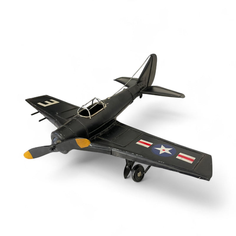 Vintage-style Airplane Decor