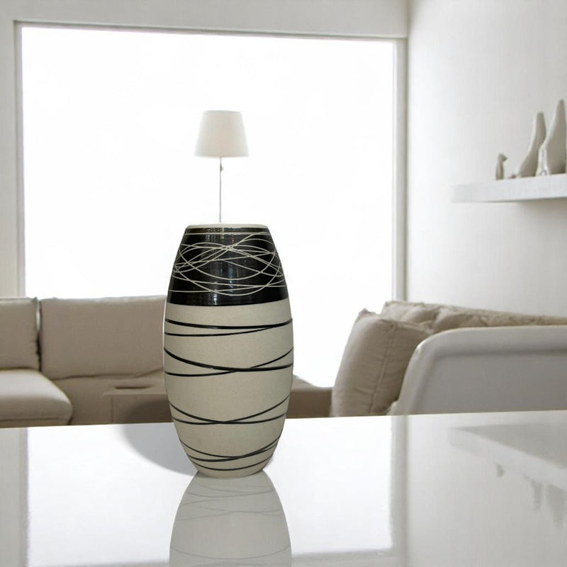 Ebony Sands Ceramic Vases