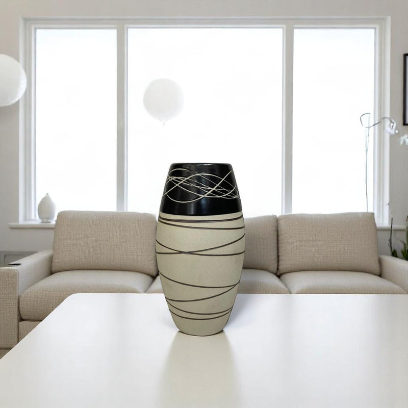 Ebony Sands Ceramic Vases