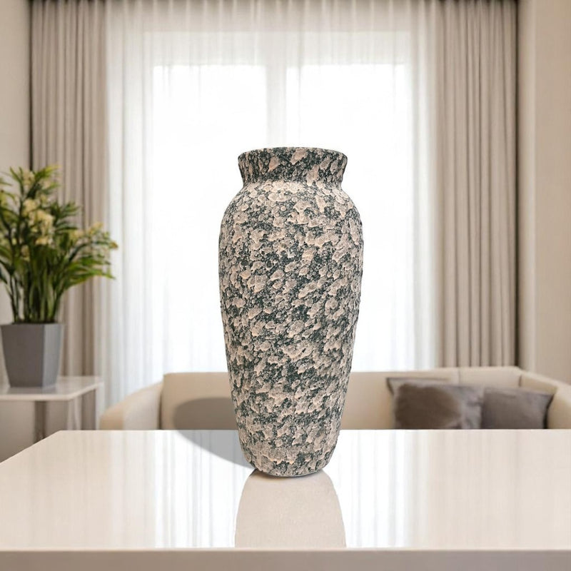 Green-striped Horizon Ceramic Vases