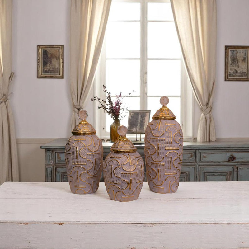 European Mist-steel Candy Jar