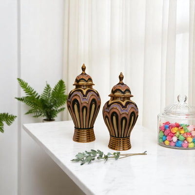 Multitudinous Ceramic Candy Jar