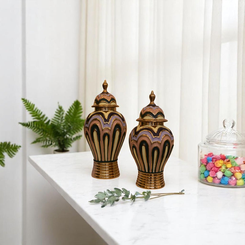 Multitudinous Ceramic Candy Jar