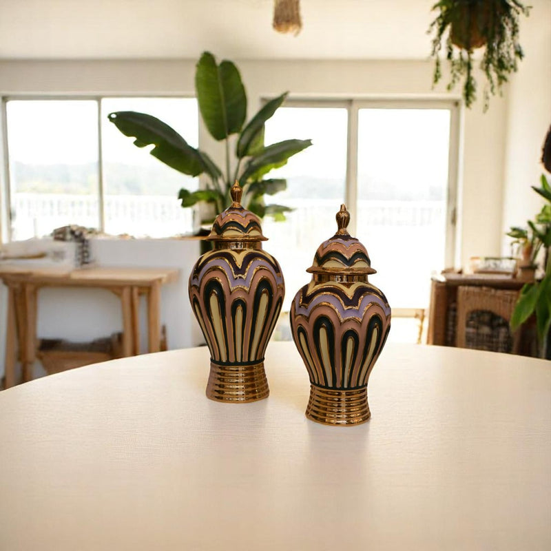 Multitudinous Ceramic Candy Jar