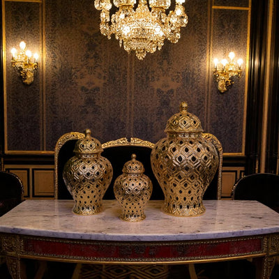 Luxurious Ginger-shaped Table Urn