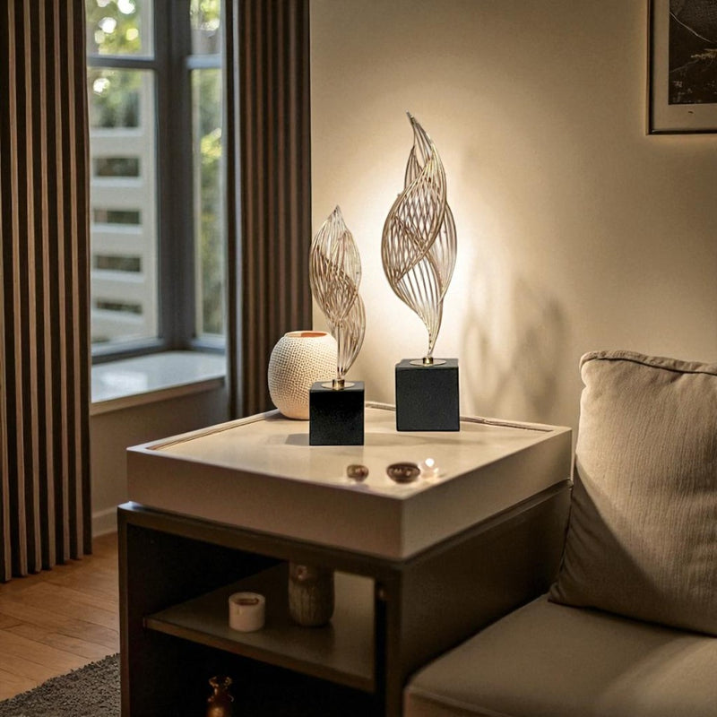 Metallic Table Conch Ornaments