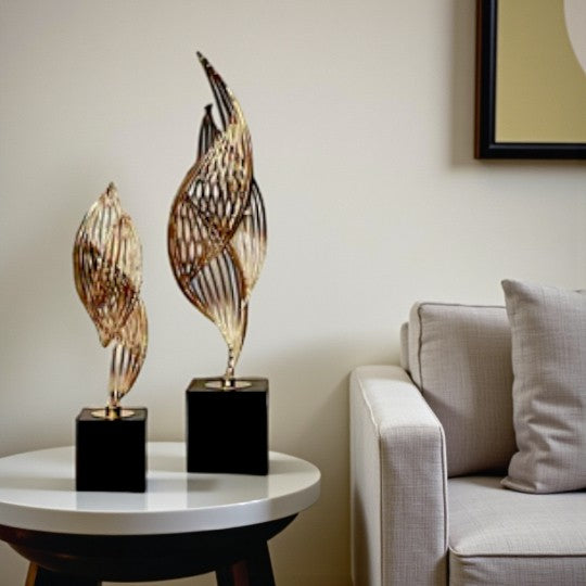 Metallic Table Conch Ornaments