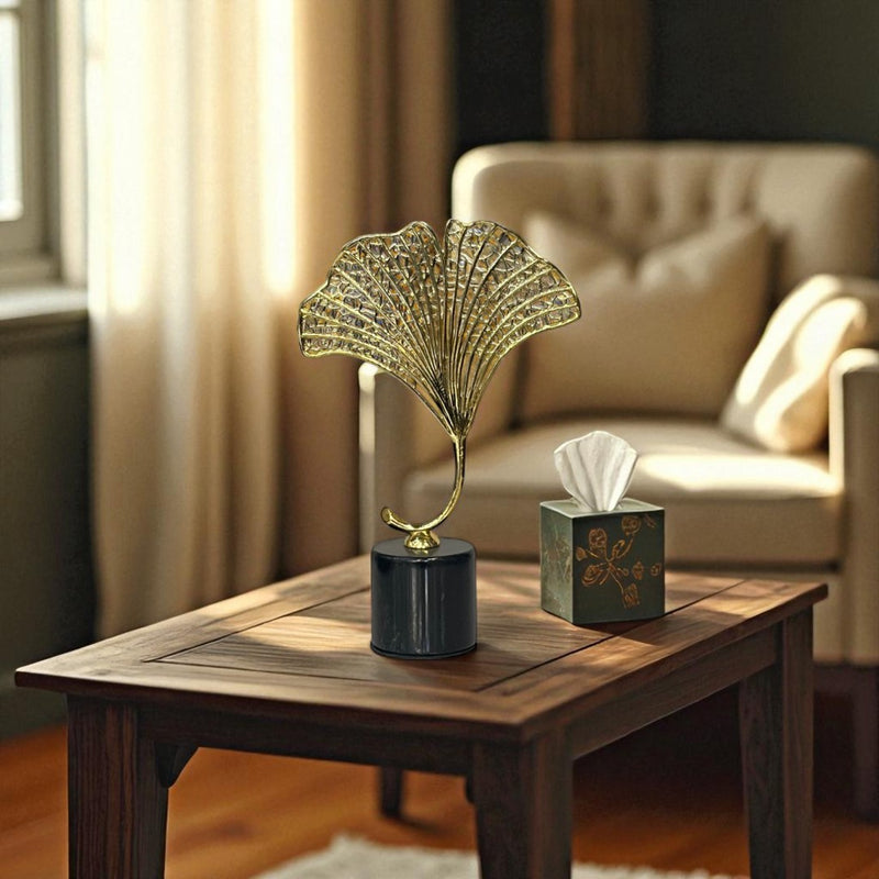Metallic Leaf Ornaments