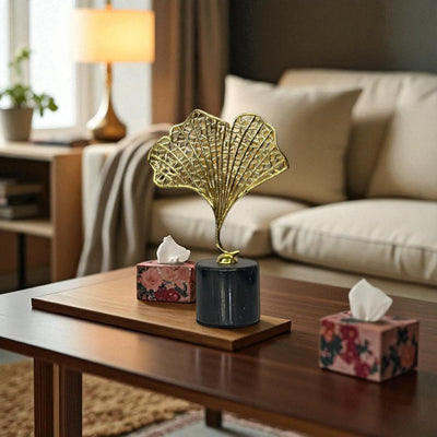 Metallic Leaf Ornaments