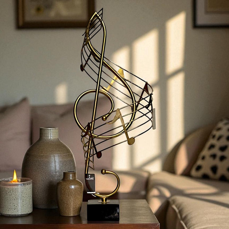 Musical Note Brasso Ornament
