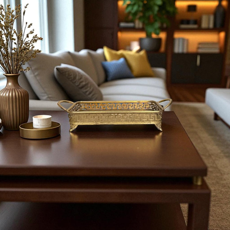 Retro Arabic-style Tray Set