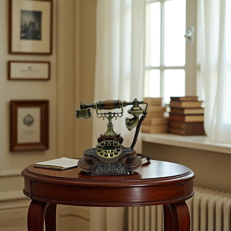 Classic Mechanical Bell Rotary Telephone