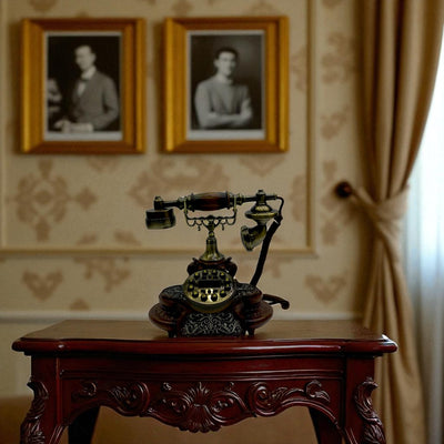 Classic Mechanical Bell Rotary Telephone