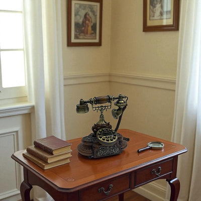 Classic Mechanical Bell Rotary Telephone