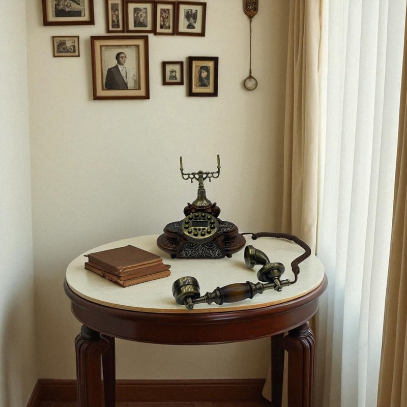Classic Mechanical Bell Rotary Telephone