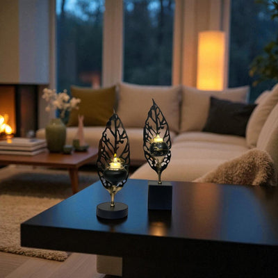 Verdant Elegance Candle Holder