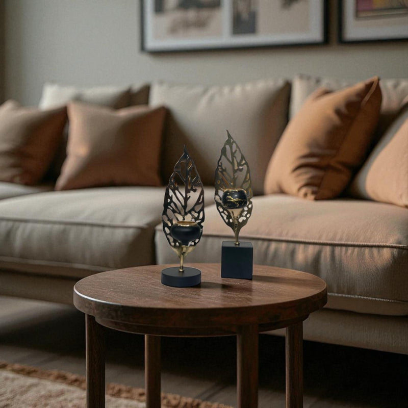 Verdant Elegance Candle Holder