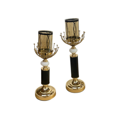 Imperial Lux Modern Metallic Candle Stand