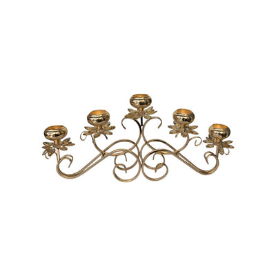 Versace-Inspired Candle Stand