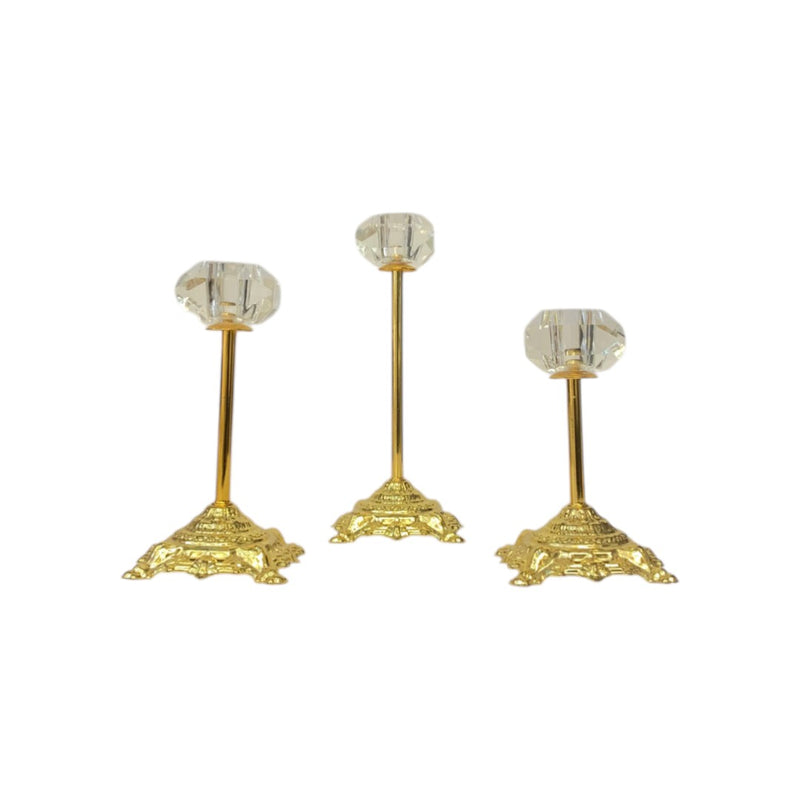 Crystal Candle Stands
