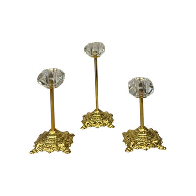 Crystal Candle Stands