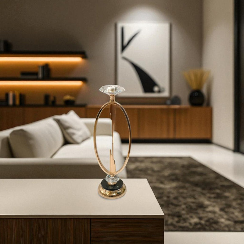 Metallic Brass Candle Stands