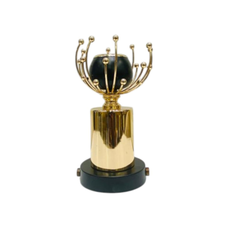 Golden Flower Candle Stand