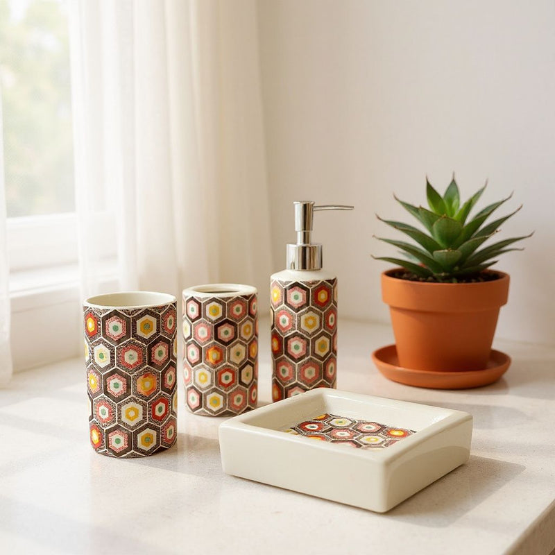 Blooming Radiance Bathroom Set