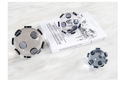 Modern Acrylic Beaded Crystal Balls Set