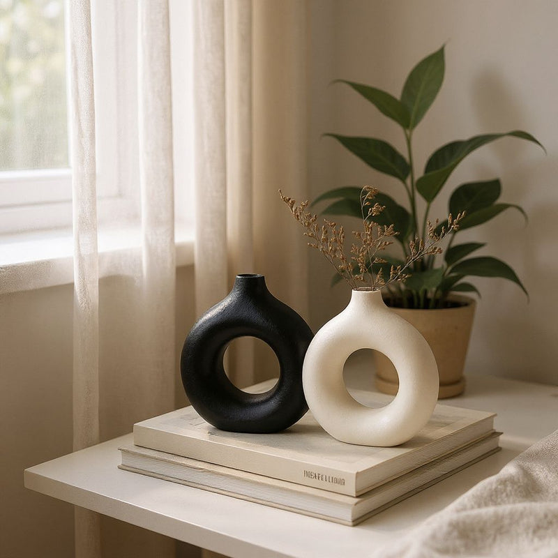 Ovalo Modern Donut Vases