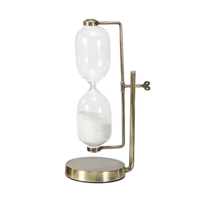Timeless Grace Brass Hourglass Set
