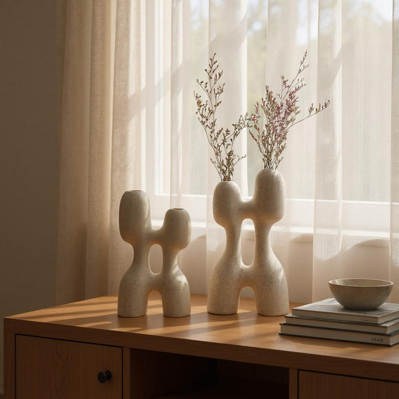 Forma Duo Sculptural Vases