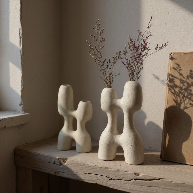Forma Duo Sculptural Vases