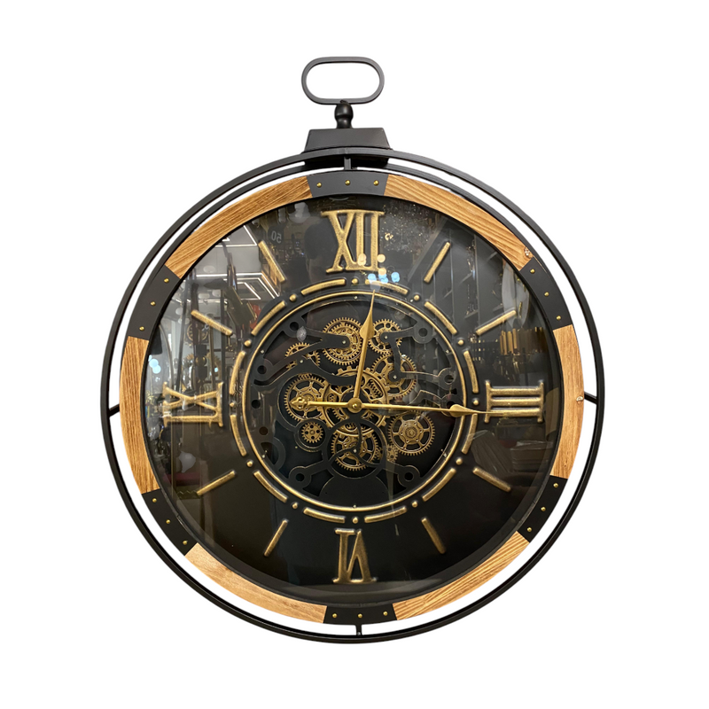 The Industrial Mechanism Gears Wall Clock