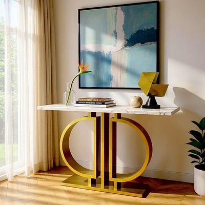 Lux Modern SSS Side Console White Top