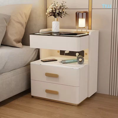 Luxe Glow Smart Wireless Charging Table