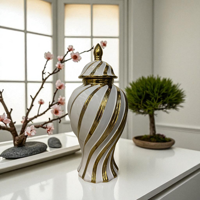 Twist Luxe Porcelain Candy Jars