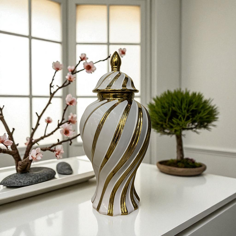 Twist Luxe Porcelain Candy Jars