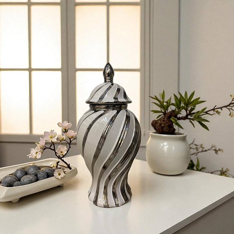 Twist Luxe Porcelain Candy Jars