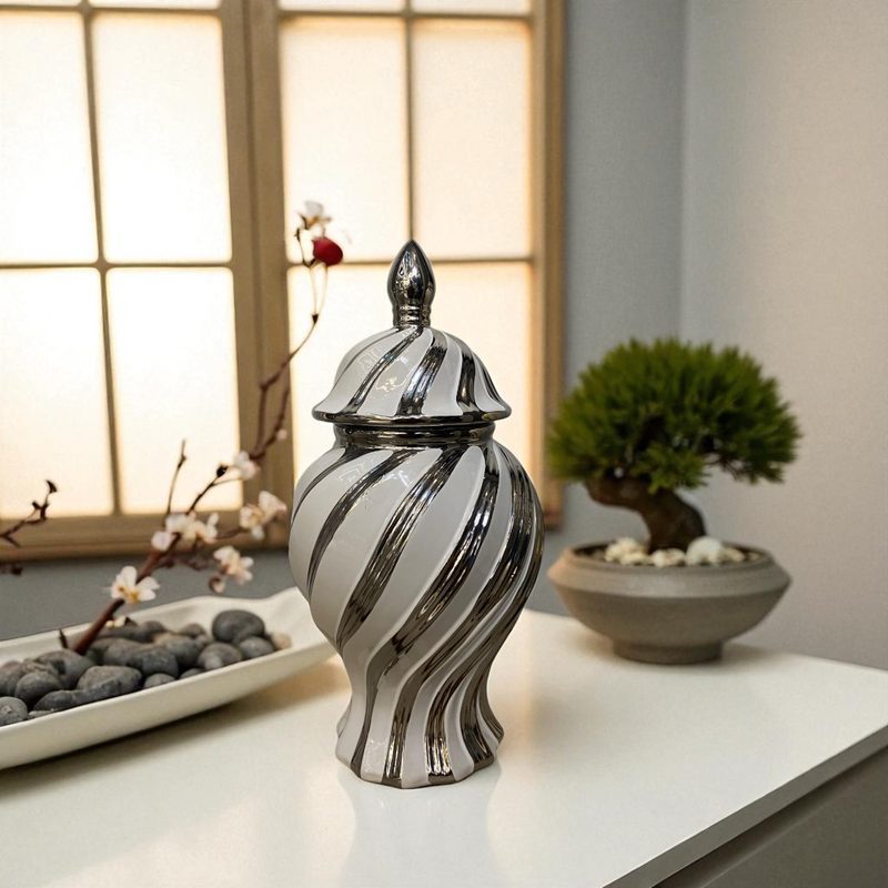 Twist Luxe Porcelain Candy Jars