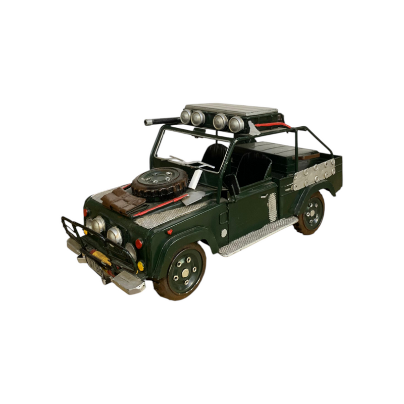 Metallic Classic Off-Road SUV Model
