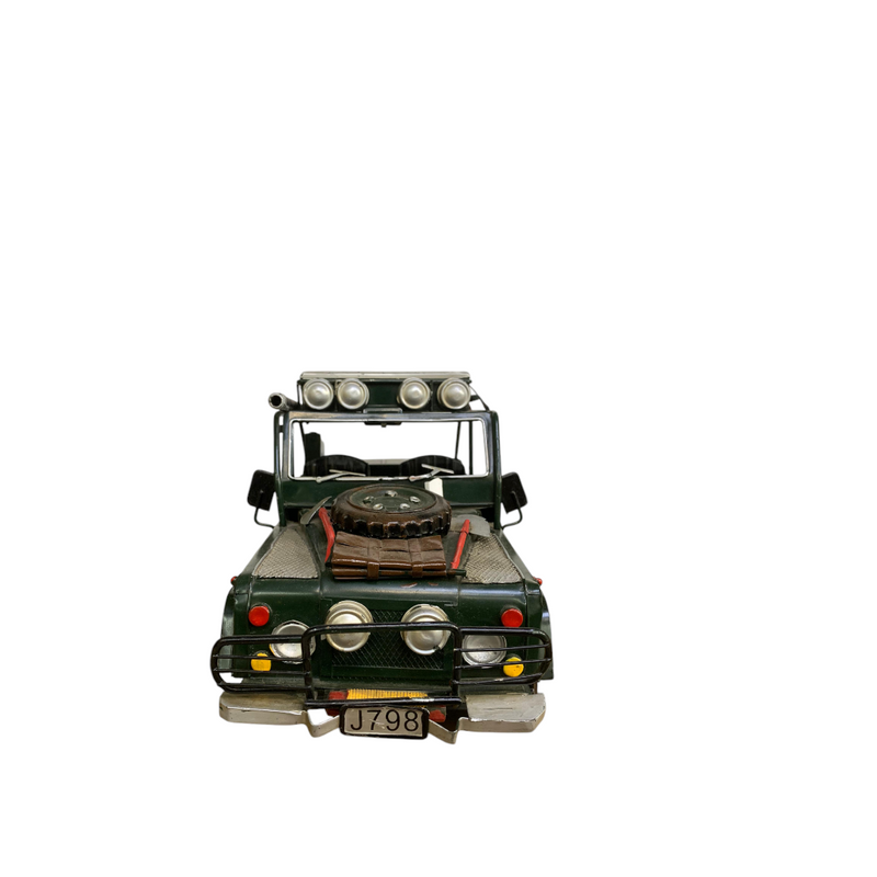 Metallic Classic Off-Road SUV Model