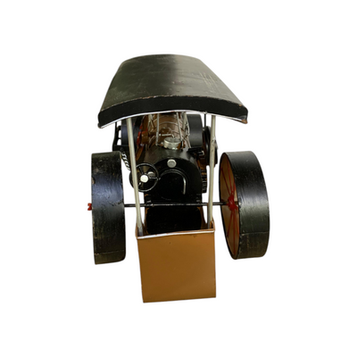 Metallic Vintage Road Roller Model